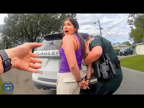 Entitled Mother’s Obnoxious Behavior Ends in Arrest | Karens Getting Arrested By Police