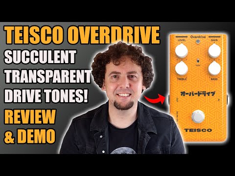 Teisco Overdrive Pedal | The best transparent drive pedal you’ve never heard of?! Review & Demo