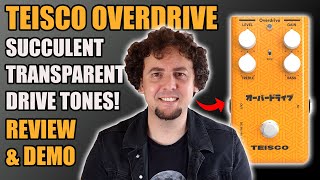 Video thumbnail for Teisco Overdrive Pedal | The best transparent drive pedal you’ve never heard of?! Review & Demo by Rich. Words. Music.