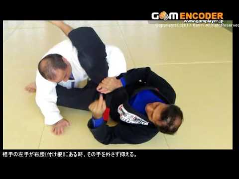 横四方入られる前に回転首締め(Japanese Persian English) 2017/03/30　Yukawa　Peace Army DOJO 勇川柔術
