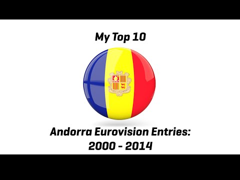 My Top 10: Andorra Eurovision Entries 2000 - 2014