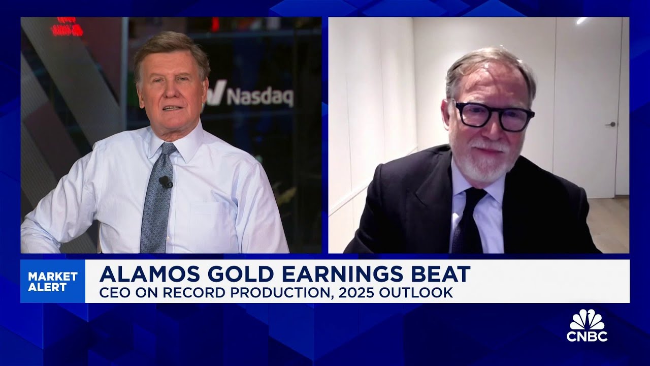 Alamos Gold CEO John McCluskey on record production, 2025 outlook