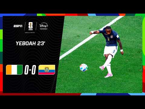 Resumen Costa de Marfil vs Ecuador