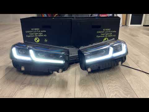 BMW 5 serija lights