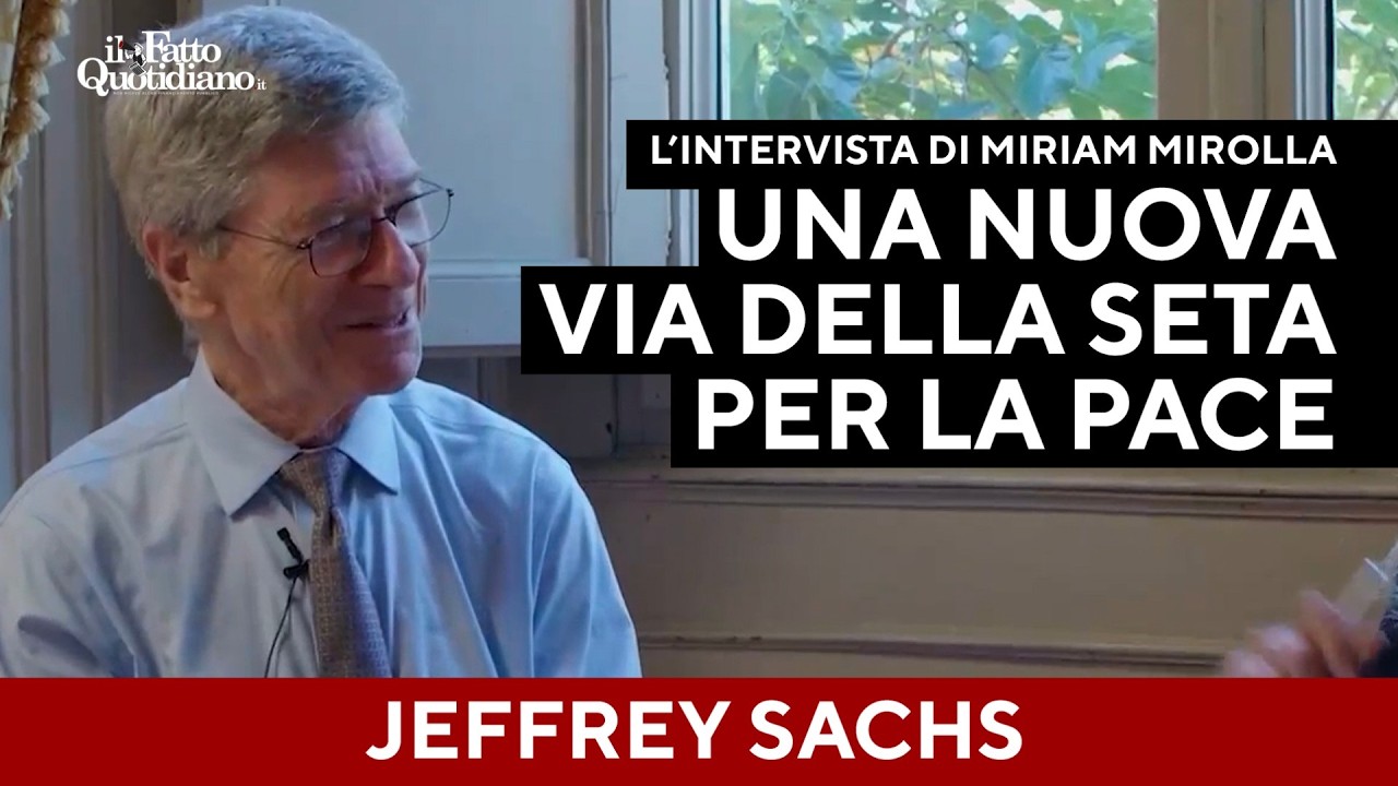 Pace e sviluppo sostenibile: Jeffrey Sachs intervistato da Miriam Mirolla (Scuola FQ)