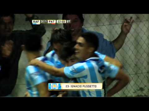 Gol de Pussetto. Rafaela 3 - Patronato 1. Fecha 12. Primera División 2016
