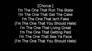 Chamillionaire - I&#39;m the One With Lyrics