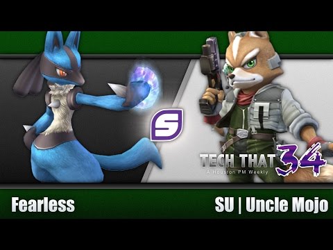 TT34: Fearless (Lucario) Vs. SU | Uncle Mojo (Toon Link, Falcon, Marth) - Winners Finals