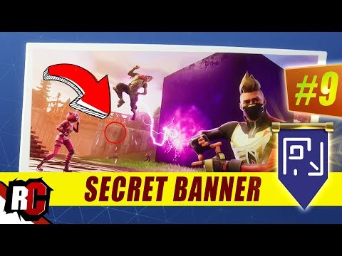 SECRET Banner Location WEEK 9 Fortnite (Previously Secret Battle Star / Season 5)