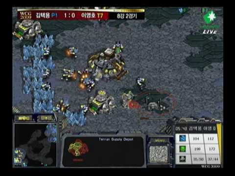 WCG2009 Korea  Bisu vs Flash 2009-08-27  @ Return of the Kin