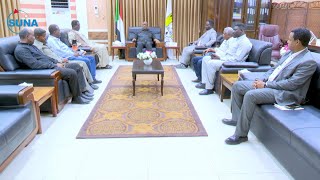 والي البحر الأحمر  يلتقي لجنة كهرباء أحياء وقرى الولاية