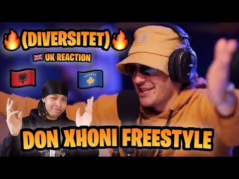 DON XHONI - FREESTYLE (DIVERSITET) |🇬🇧UK REACTION