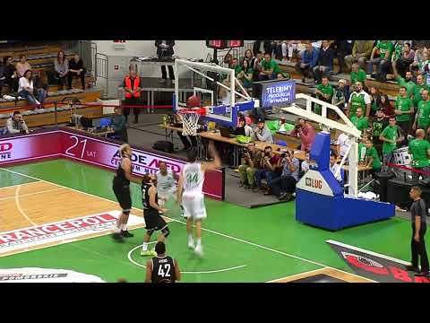 Stelmet BC Zielona Góra - PGE Turów Zgorzelec 102:64 | Skrót meczu