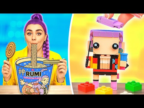 Cardboard Or Lego Rumi?💜 *ALL TOP Gamebooks*