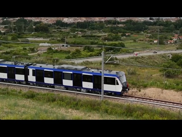 Pruebas del primer tren automático que circulará en Metro Madrid