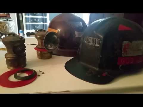 My Carbide Lamps & Mining Helmets