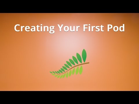 Pods 2 Creating Your First Pod