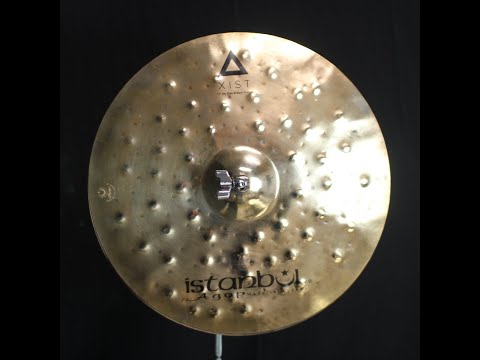 Istanbul Agop 17" Xist Dry Dark Brilliant Hi Hats - 1144g/1480g (video demo) image 2