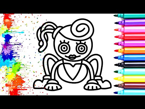 Mommy Long Legs Coloring Pages/Elektronomia | Sky High NCS Release