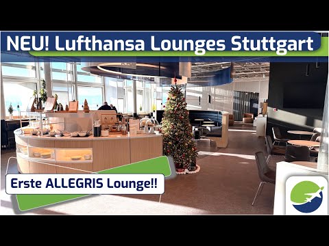 Brand new!! The Lufthansa Allegris Lounges at Stuttgart Airport. A major breakthrough? #lufthansa
