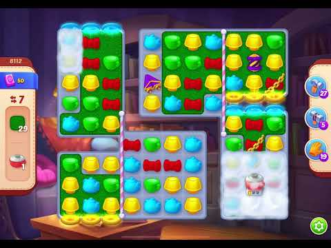 HomeScapes Level 8112 no boosters (18 moves)