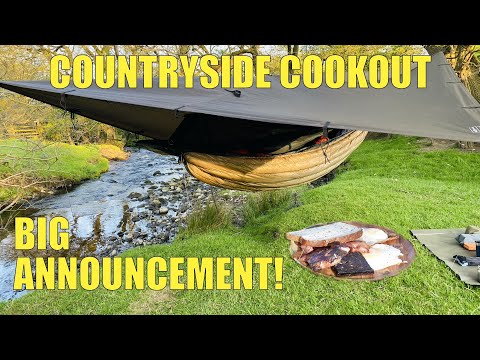 Riverside Camp | Outdoor Cooking | Wood Fire Grill | Wild Camp | Steak Dinner | Cooked Breakfast