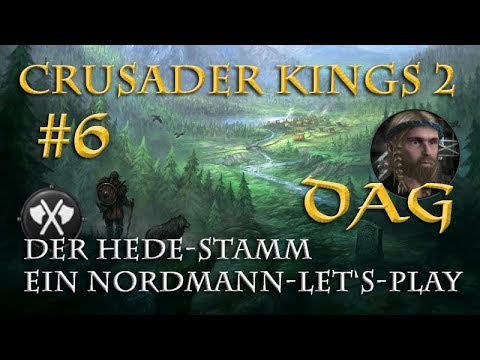Let's Play Crusader Kings 2 – The Hede Tribe #6: The Double War (Roleplaying Game/German)