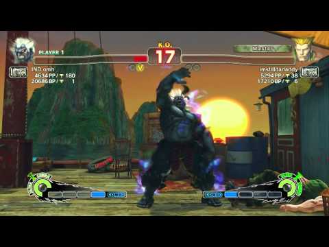 IND omh (Oni)  Vs imstilldadaddy (Guile) - #USF4