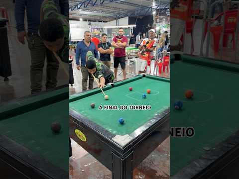 Queria aqui parabenizar esse grande jogador incrível nosso garoto prodígio da sinuca Ikaro de IAÇU