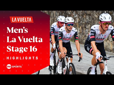 HUGE COMEBACK WIN 💥 | 2025 Men's La Vuelta Stage 16 Race Highlights | TNT Sports Cycling