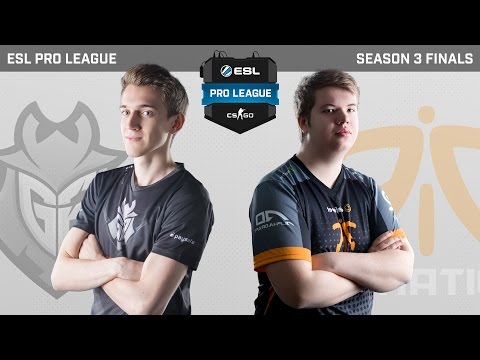CS:GO - G2 vs. Fnatic [Train] Map 3 - ESL Pro League Season 3 Finals - Semifinal