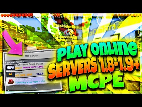 Football Everything Early  - MINECRAFT PE 1.9 -HOW TO PLAY ON ONLINE - MULTIPLAYER SERVERS (MCPE 1.8 -1.9+ )