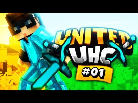 Huahwi - United UHC S4E1 - Sharpness III, Diamonds, Dungeons, Player! (Minecraft)