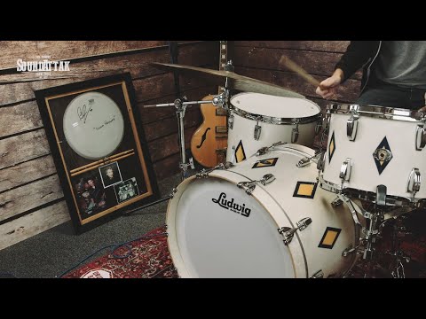 Ludwig USA Ltd Edition 110th Anniversary Legacy Mahogany Drum Kit - Diamond Inlay