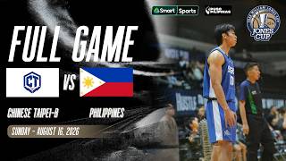 45th William Jones Cup 2026 Men’s Basketball Tournament CT-B vs. PHI