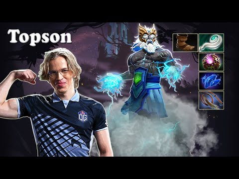 Topson - Zeus Midlane | Dota 2 7.30d Gameplay