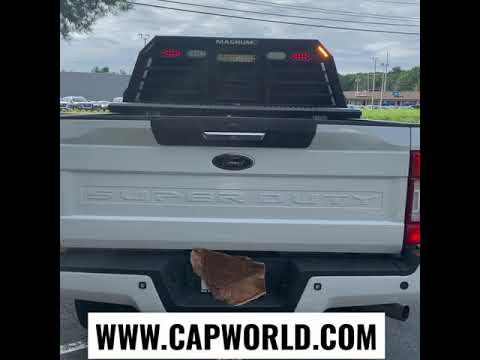 Ford F-350 Installation of Rack, Safety and Accent Lighting!