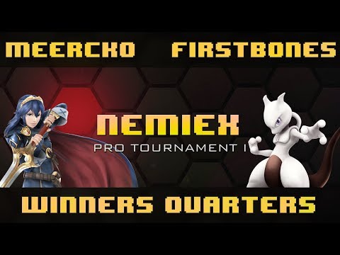 Nemiex I - Meercko (Lucina) VS firstbones (Mewtwo) - Winners Quarters