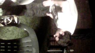 lad trying to swallow a t-spoon of cinnamon