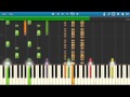 Lou Bega Mambo No 5 Piano Tutorial Synthesia How To Play