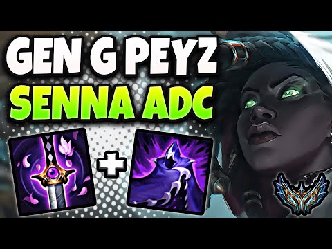 Senna vs Tristana ADC [ Gen G Peyz ] Patch 13.24 Korea Grandmaster ✅