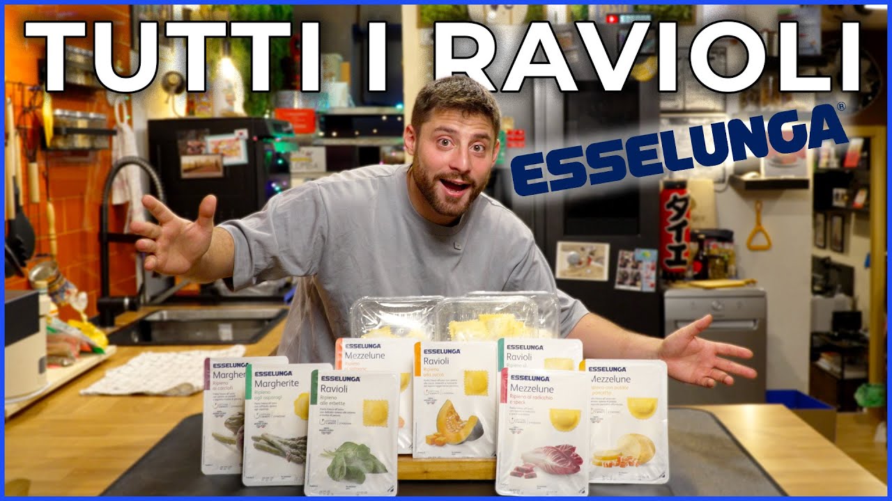 PROVO TUTTI i RAVIOLI ESSELUNGA | PRATTQUELLO