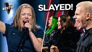She's Fronted Metal Bands For 20 Years...The Coaches Weren't READY | The Voice [4K]