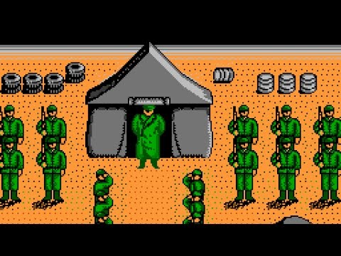 Desert Commander (NES) Playthrough