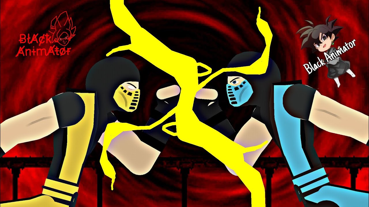 Scorpion VS Sub Zero  (Stick nodes)