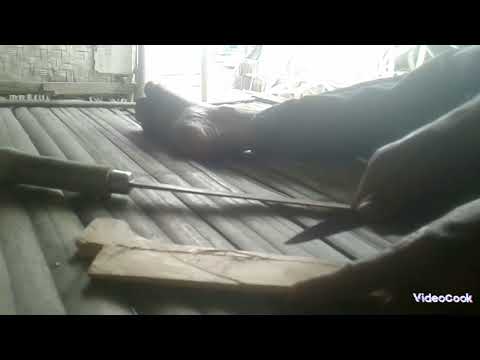 cara bikin serangkah golok