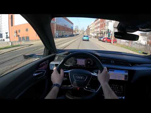 Audi E-tron 55 quattro 408 HP | POV Test Drive