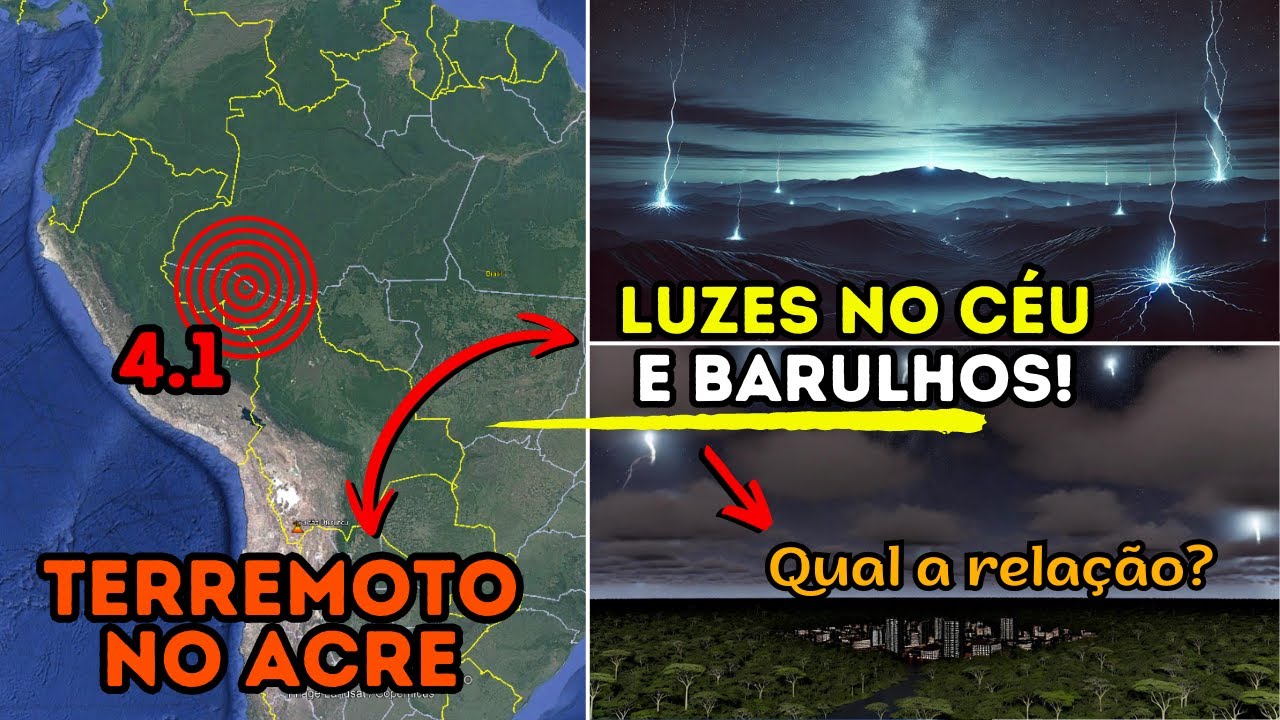 Terremotos, explosões e luzes no céu do Acre: O que está acontecendo por lá?