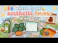 ✿🌻 where to get aesthetic things in bop city 🌥♡ | free items 💫 | toca boca world ✨🌈