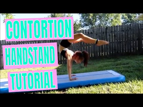 Contortion and Arched Handstand Tutorial | Gymnastics for Beginners